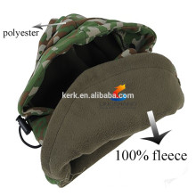 Double layer thermal winter hat fleece balaclava